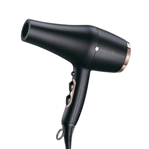 Фен MZ Typhoon 2800-003 Черный